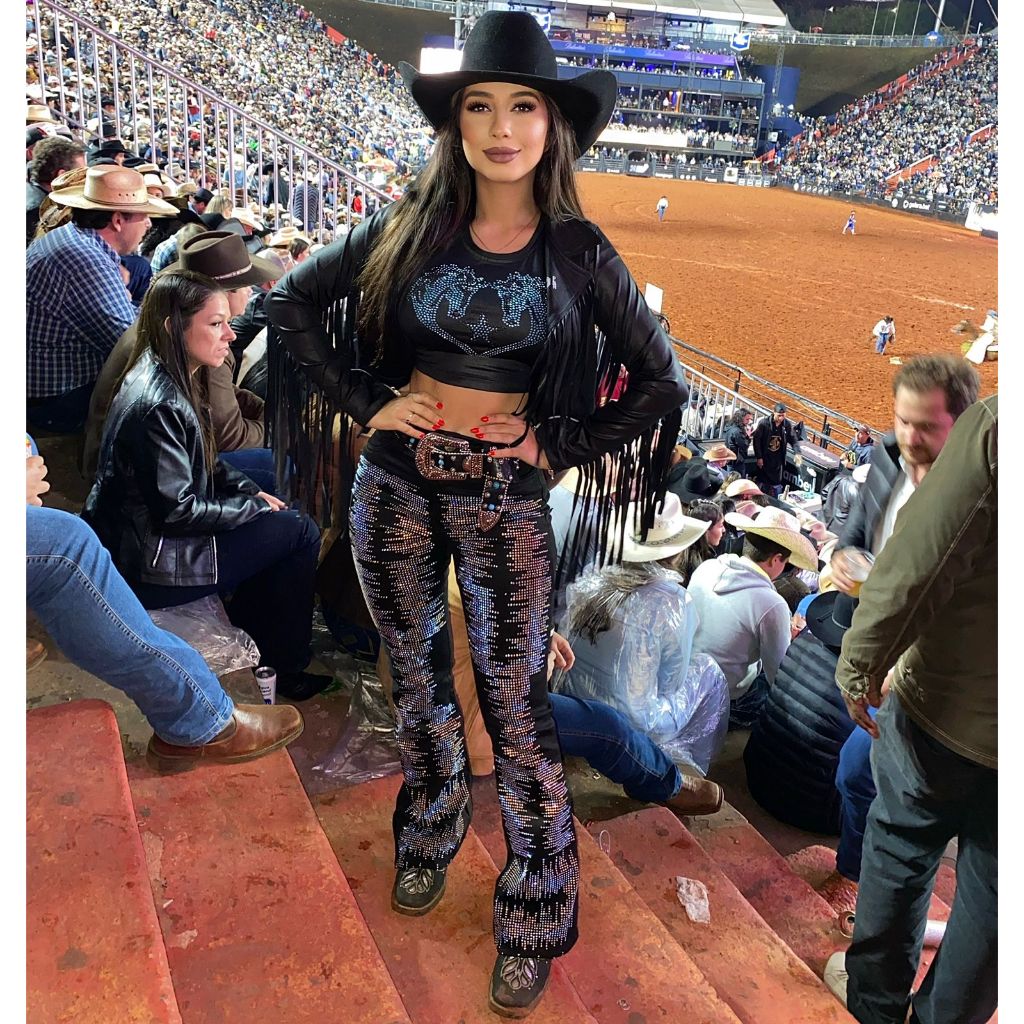 Calça Feminina Country Pedraria Moda Country | Shopee Brasil