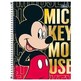 Caderno Universitário 10 Matérias Mickey Tilibra