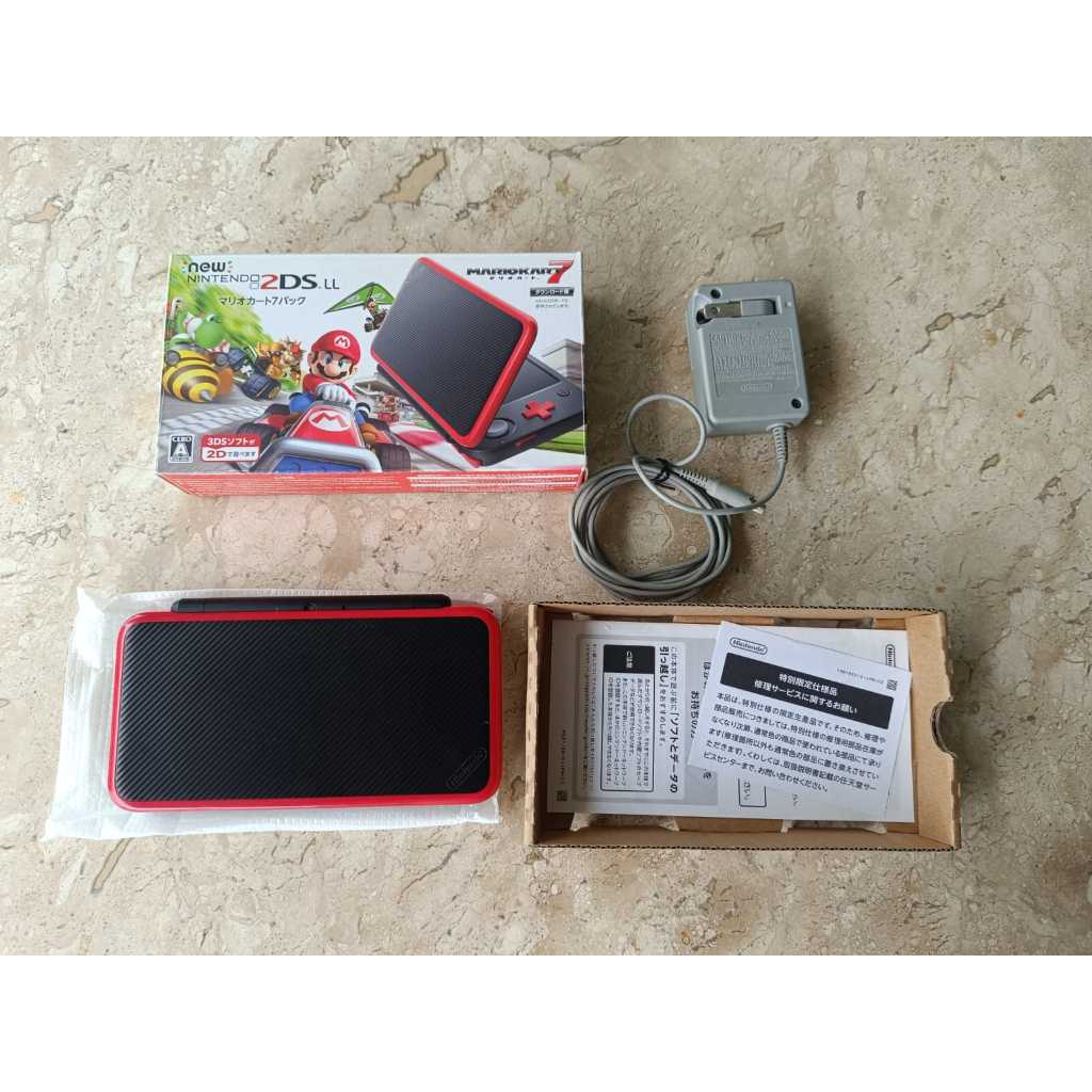 Nintendo New 2ds Xl Mario Kart Edition Vermelho Desbloqueado