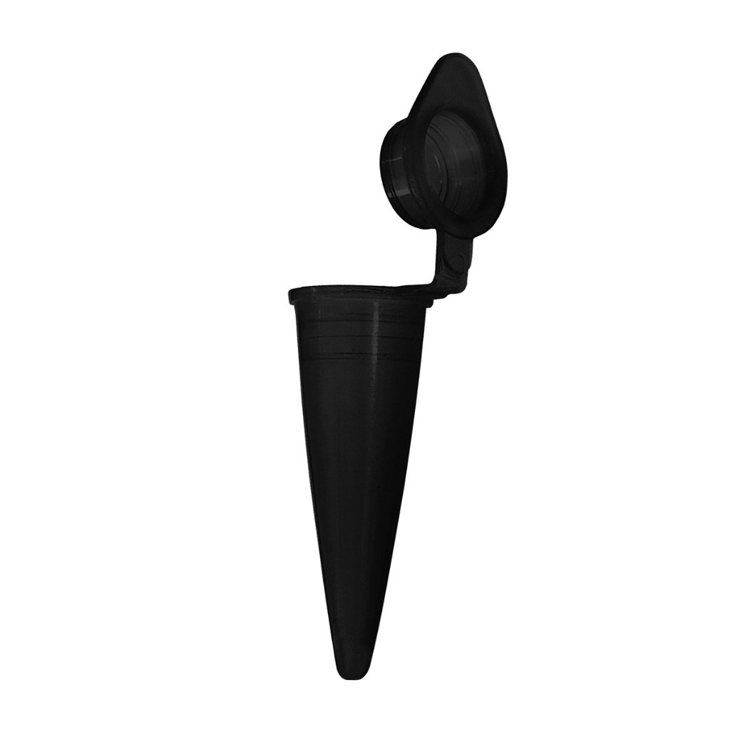 Microtubo Miraplus 0,65 Interno e Externo Preto Leitoso