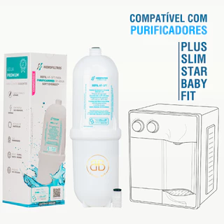 Refil Filtro Vela Everest Compatível Com Purificador Água