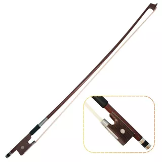 Arco de Violino Clássico  4/4 - 3/4 - 1/2 - 1/8 - Guarnição Cromada - Crina  Mongol - SIEG LS em Oferta na Shopee