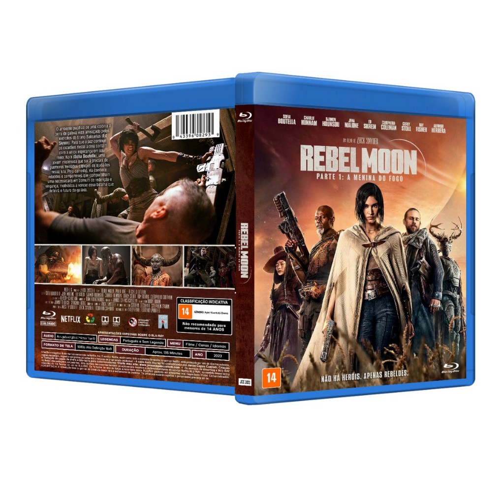 Blu-ray: Rebel Moon - Parte 1 : A Menina Do Fogo DUB/LEG [PERSONALIZADO]