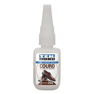 Cola Adesivo instantâneo para Couro e Calçados, Metal, Borracha, 20g- TekBond