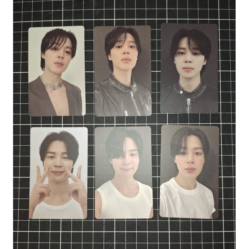 Jimin Face Postcards e Photocards / Invisible Undefinable Shopee Brasil