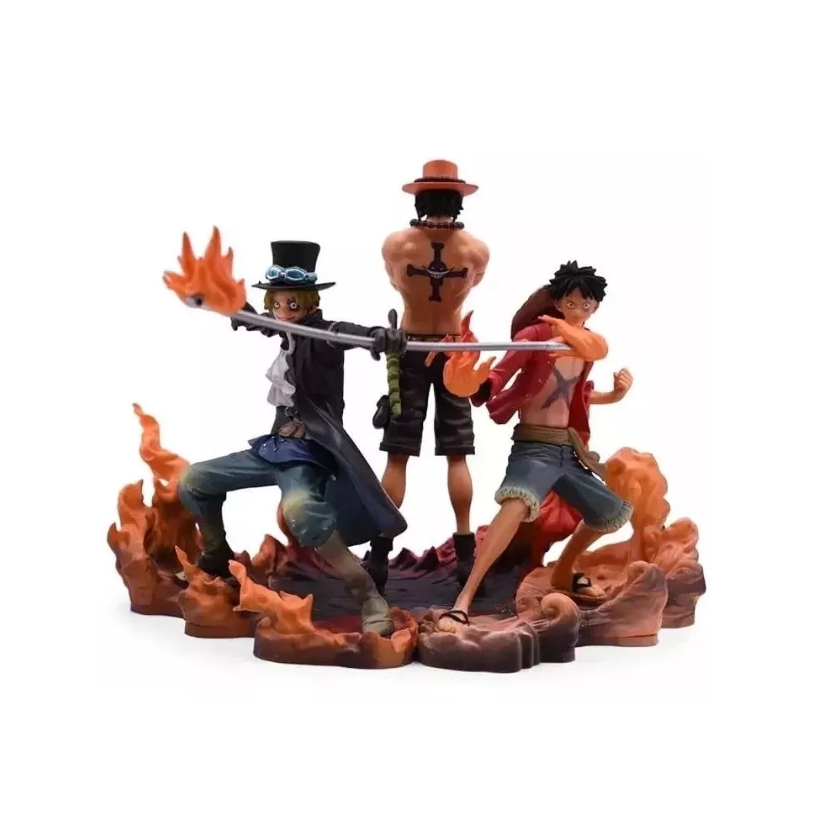 Ace and hot sale luffy figure