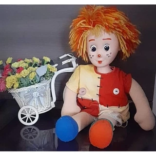 boneca emilia cresce cabelo sítio do pica pau amarelo da marca grow conforme fotos