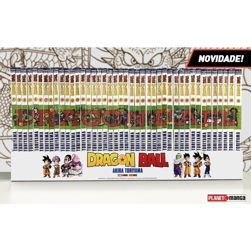 MANGA DRAGON BALL PANINI COMPLETE SUA COLEÇÃO 1 AO 42 VOLUMES AVULSOS ...