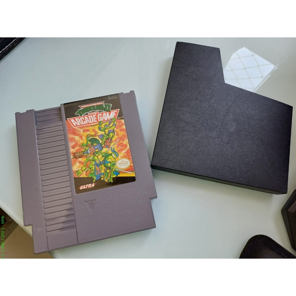 Teenage Mutant Ninja Turtles 2 Nes Tartaruga Ninja Impecável