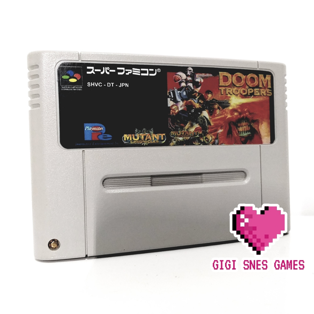 Jogo Doom Troopers para Super Nintendo ( SNES / SFC ) | Shopee Brasil