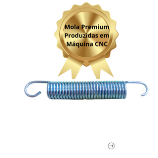 Mola Premium para cama elástica de 14 cm (15 unidades)