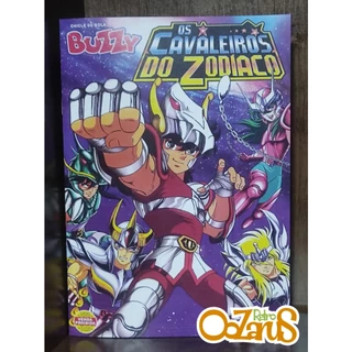 Álbum Cavaleiros do Zodiaco Buzzy Completo Livreto Ilustrado