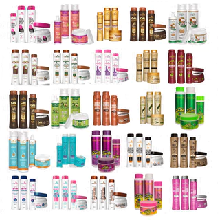 Kit Capilar 16 Produtos Shampoo, Condicionador, Máscara, Creme de Pentear