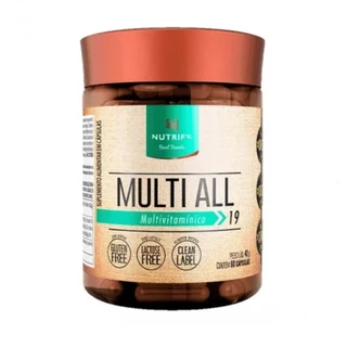 Suplemento Multivitamínico Multi All Nutrify 60 Cápsulas
