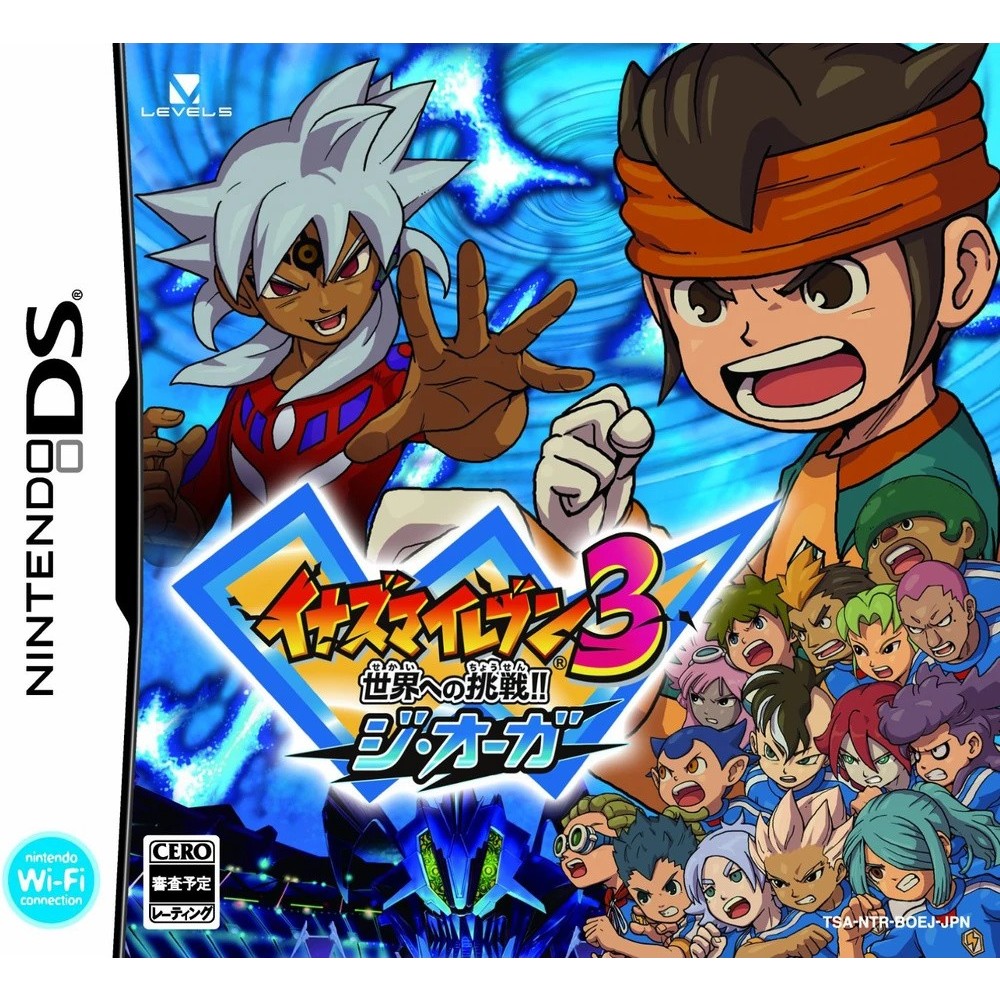 Inazuma Eleven 3: Team Ogre Attacks! - Nintendo DS Japones ( USADO )