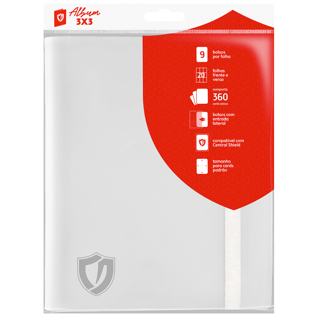 Portifolio Binder 3x3 Álbum 360 Cartas Central Magic Yugioh Portifolio Binder 3x3 Álbum 360 Cartas Central Magic Yugioh