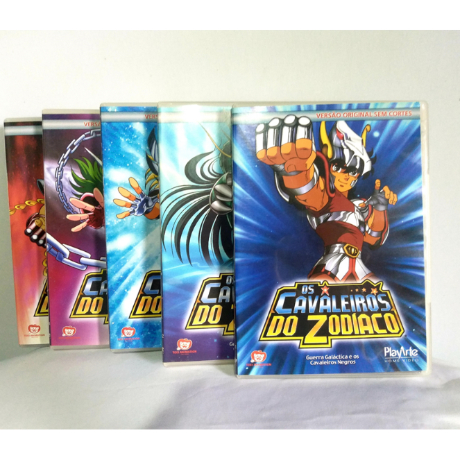 CD&DVDセット Box: Cdz Saint Seiya Next Dimension Completo Em 16 Volumes