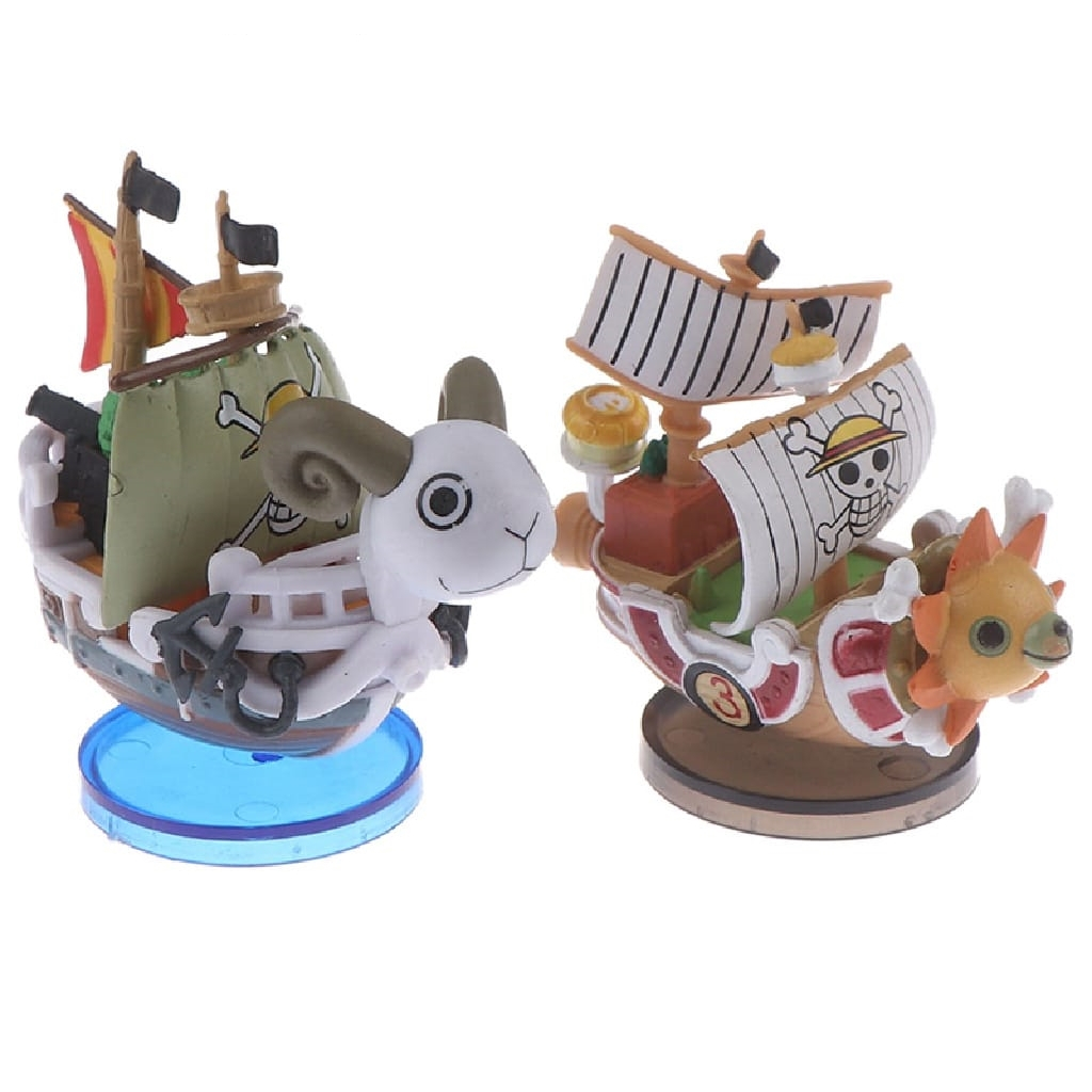 Navio dos Chapéu de Palha Going Merry e Thousand Sunny One Piece