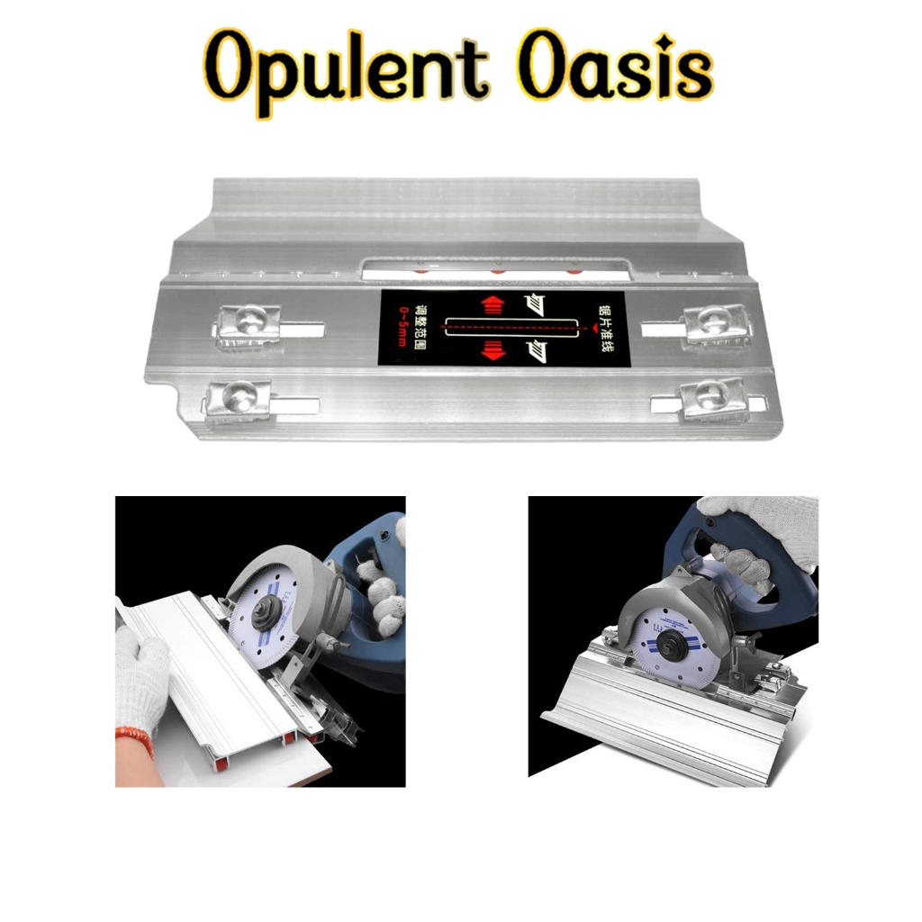 Opulent Oasis>>45 Graus Guia Disco Corte Gabarito Serra Chanfro Porcelanato