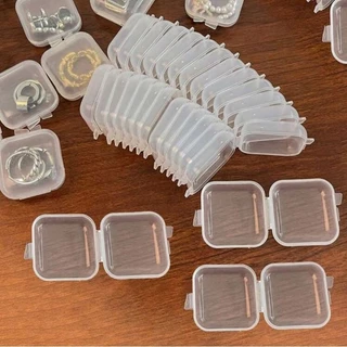 ATACADO: mini organizador transparente porta jóias, brinco, anel, colar, pulseira, etc.