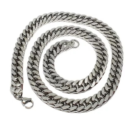 Catene A Serpente Rotonde In Acciaio Inossidabile Da 2 Metri - Foto 8