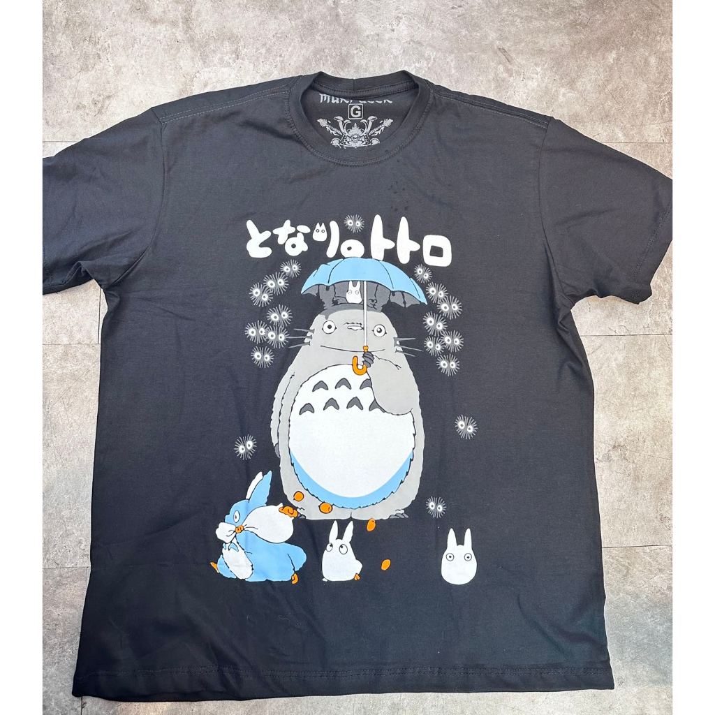 Camiseta Unissex de Anime Studio Ghibli Totoro