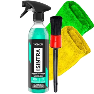 Apc Sintra Fast 500ml Vonixx Limpador Multiação + 2 Tolhas e Pincel para Detalhamento