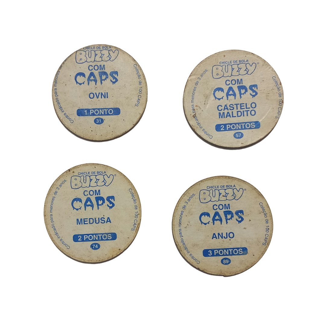 Tazos Buzzy com Caps Monsters - Escorrega o Preço