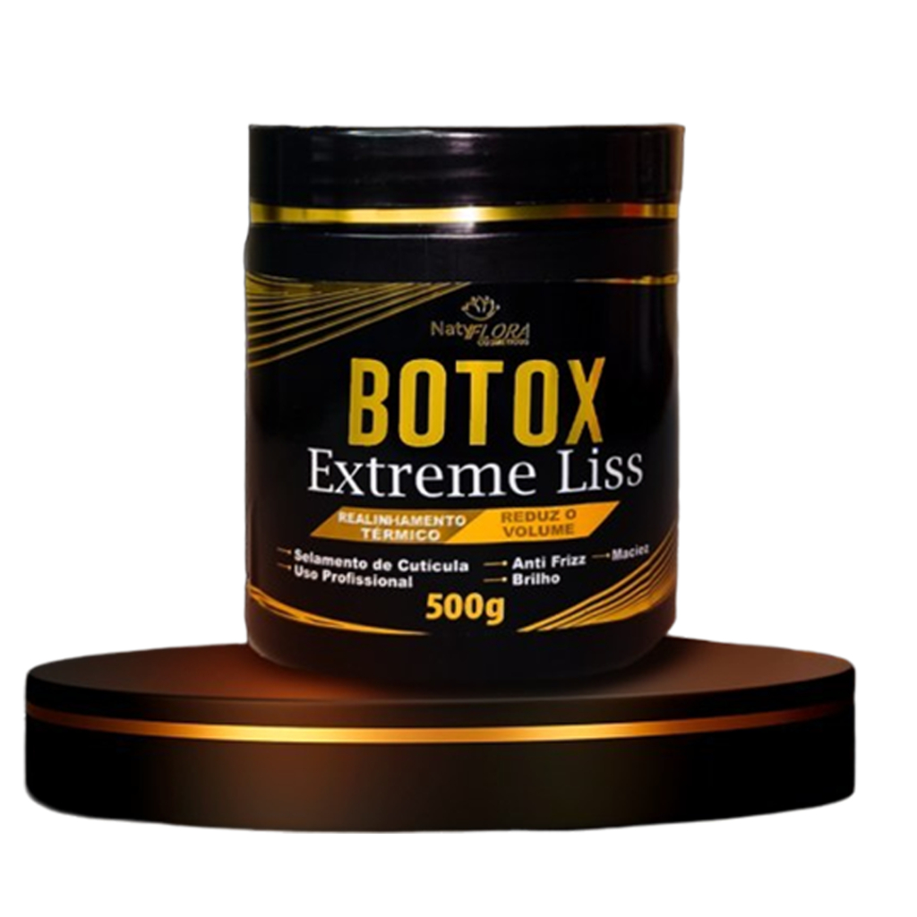 Botox Capilar Extreme Liss 500g Natyflora Shopee Brasil 6933