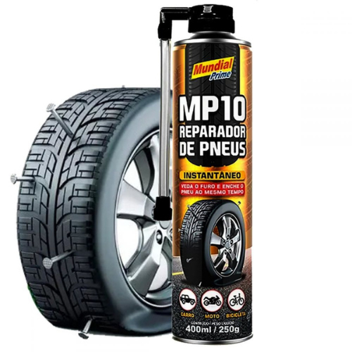 Reparador De Pneus 400ml Mp10 Mundial Prime