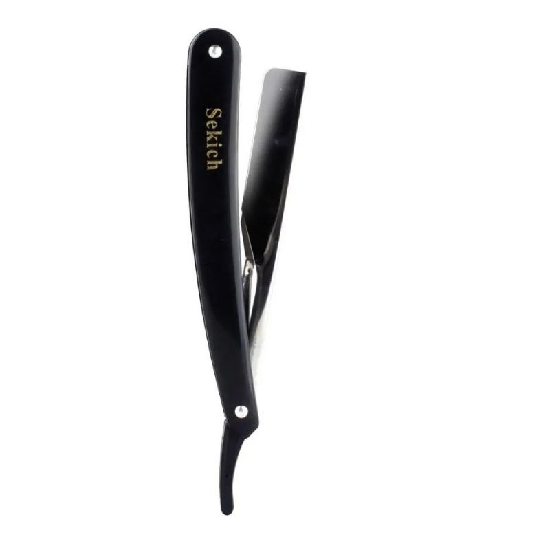 Navalhete Profissional de Barbear Preto (ENVIO IMEDIATO)