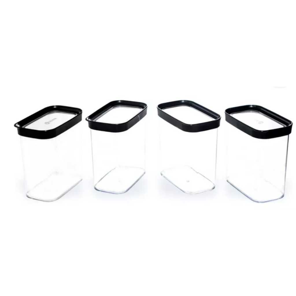 Conjunto Cozinha 4 Peças Anti - Impacto Potes Herméticos | Shopee Brasil