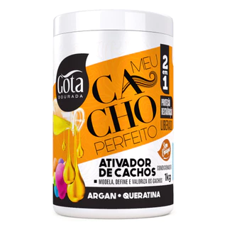 Creme Para Modelar e Ativador De Cachos Meu Cacho Perfeito 1 Kg