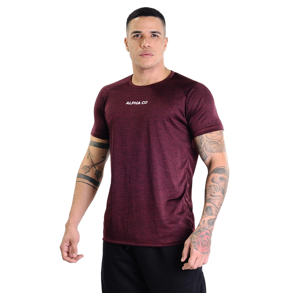Camisetas Alpha Co Dry Fit | Shopee Brasil
