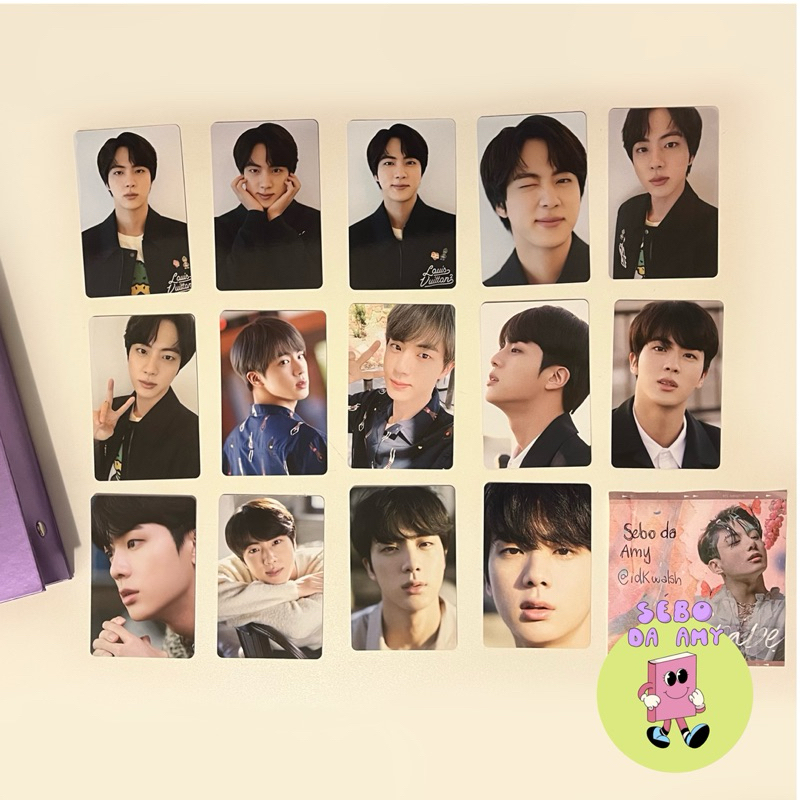Photocards DICON 101 Cards PC BTS Jin Seokjin | Shopee Brasil