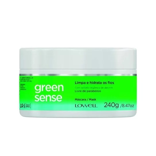 Mascara green sense lowell 240g Shopee Brasil