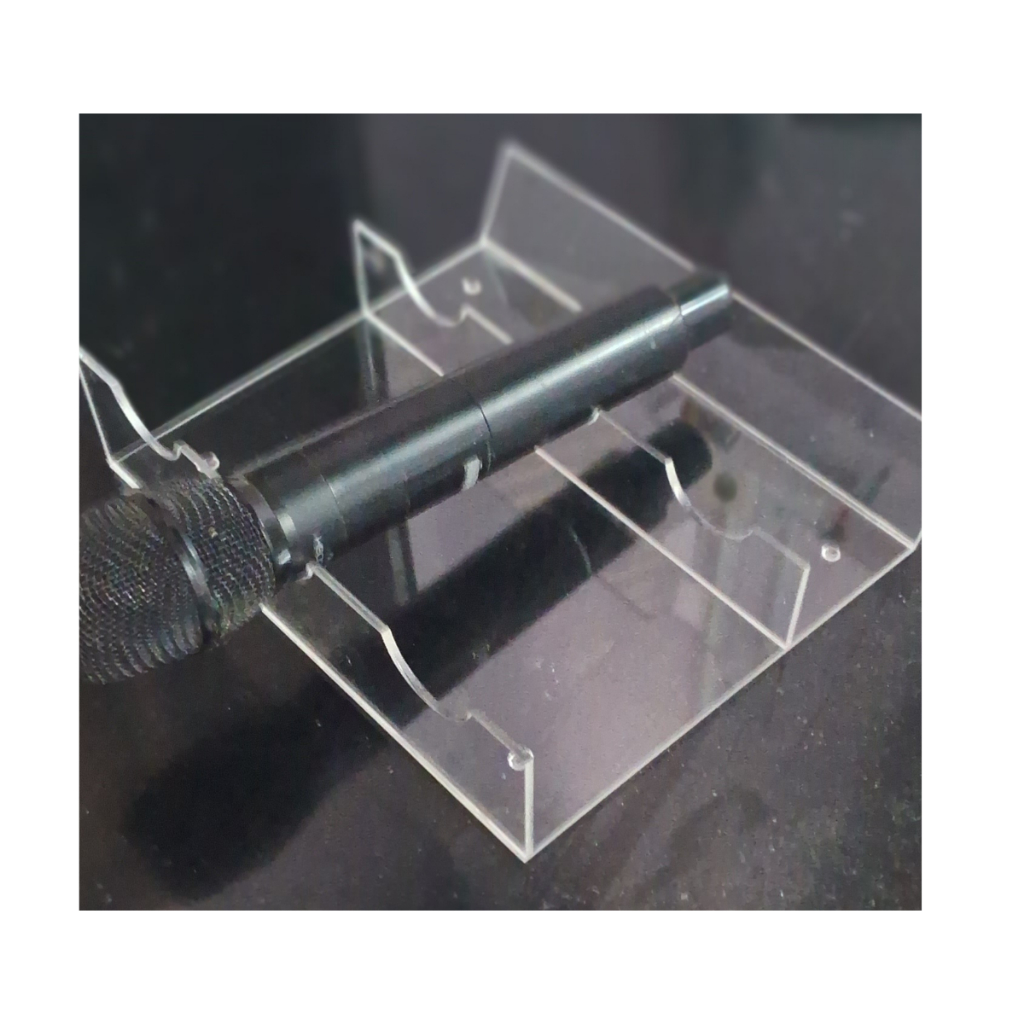 PORTA MICROFONE TRIPLO EM ACRILICO | Shopee Brasil