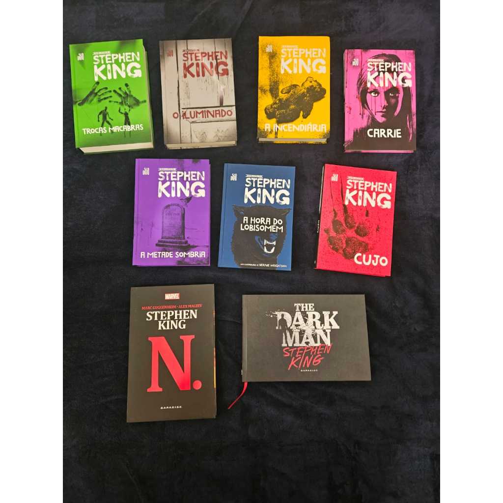 Coleção Stephen King Capa Dura