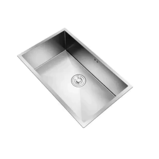 Cuba Pia Inox Gourmet Cozinha Sobrepor Ou Embutir 65x35x20cm