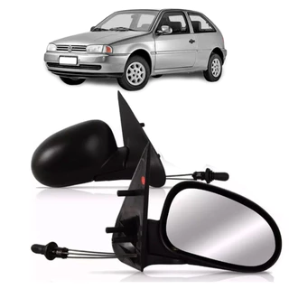 Retrovisor Gol Parati G2 Bola 2 Portas Com Controle 95 96 97 98 99