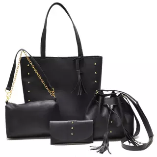 KIT BOLSA FEMININA 4 PEÇAS em Oferta na Shopee