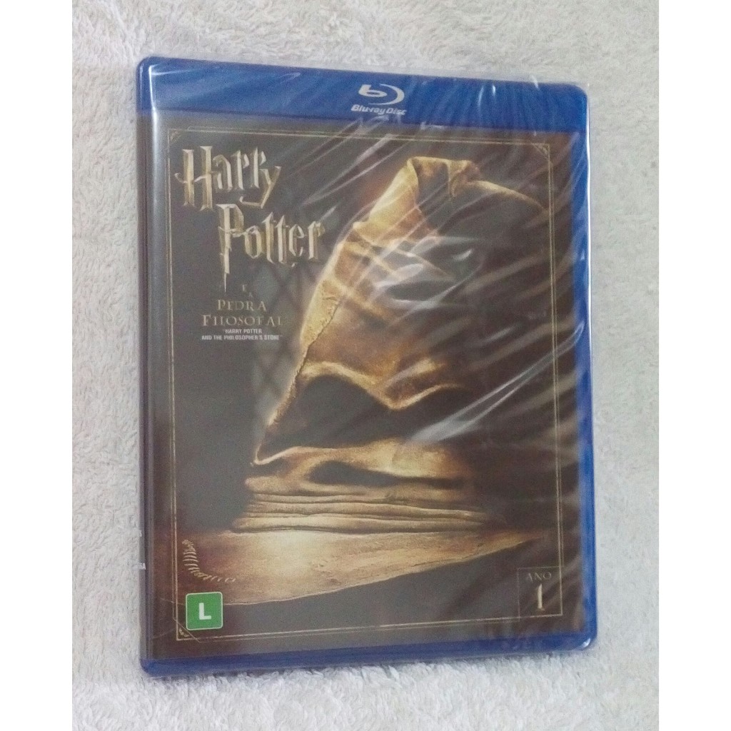 Blu Ray Duplo - Harry Potter - E A Pedra Filosofal - Original - Novo ...