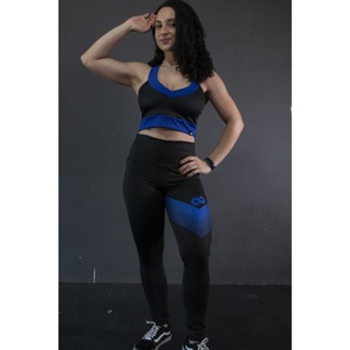 Calça Legging feminina CHADDS cós alto Suplex