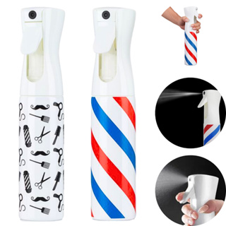Borrifador de Agua 300ML Pulverizador Efeito Nevoa Barbeiro Cabeleireiro Barber Pole