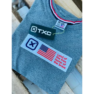 Camiseta masculina Country RECORTE A LASER (1 unidade)