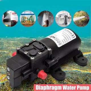 Bomba de água pressurizadora de diafragma 72w 9 Bar 9-14.4V Saída 1/2 Corrente 6A ventilador pulverizador