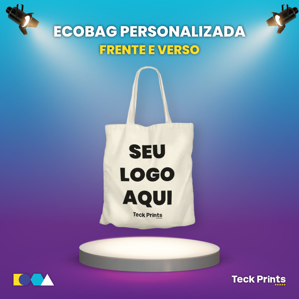 Sacola Algodão Ecobag - Personalizada