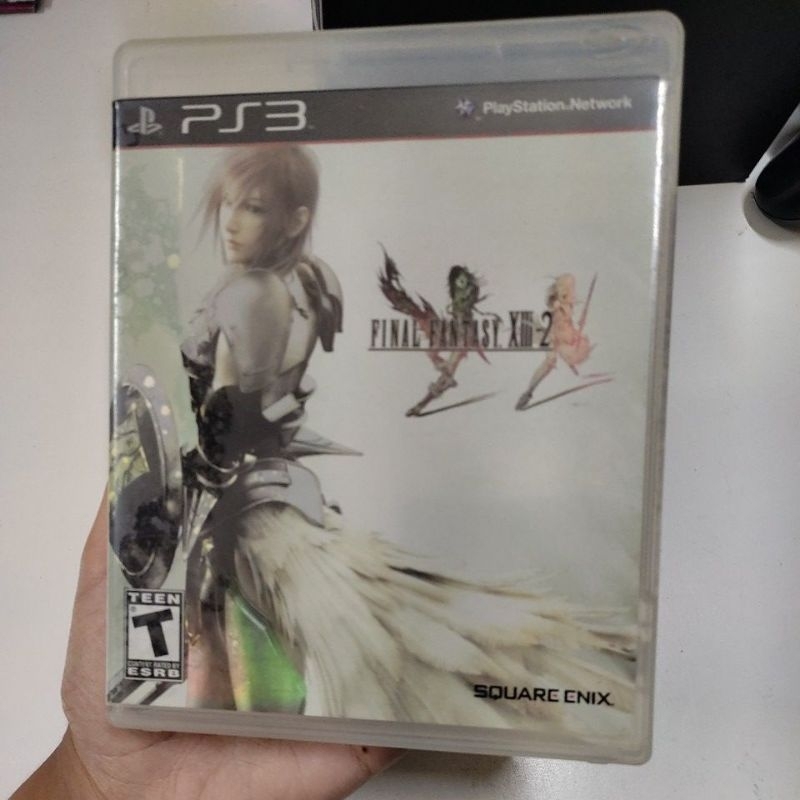 Final Fantasy XIII - 2 PS3 Mídia Física original semi nova perfeito envio imediato