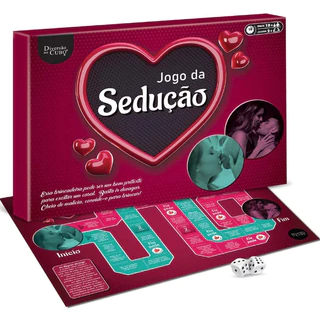Jogo para casal de Tabuleiro Da Sedução Tabuleiro Diversão Ao Cubo 18+