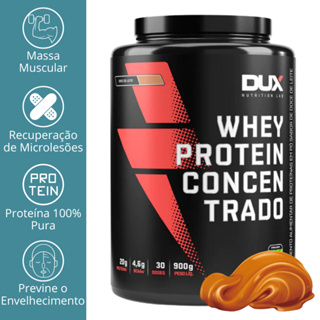 WHEY PROTEIN CONCENTRADO 900G - DUX NUTRITION